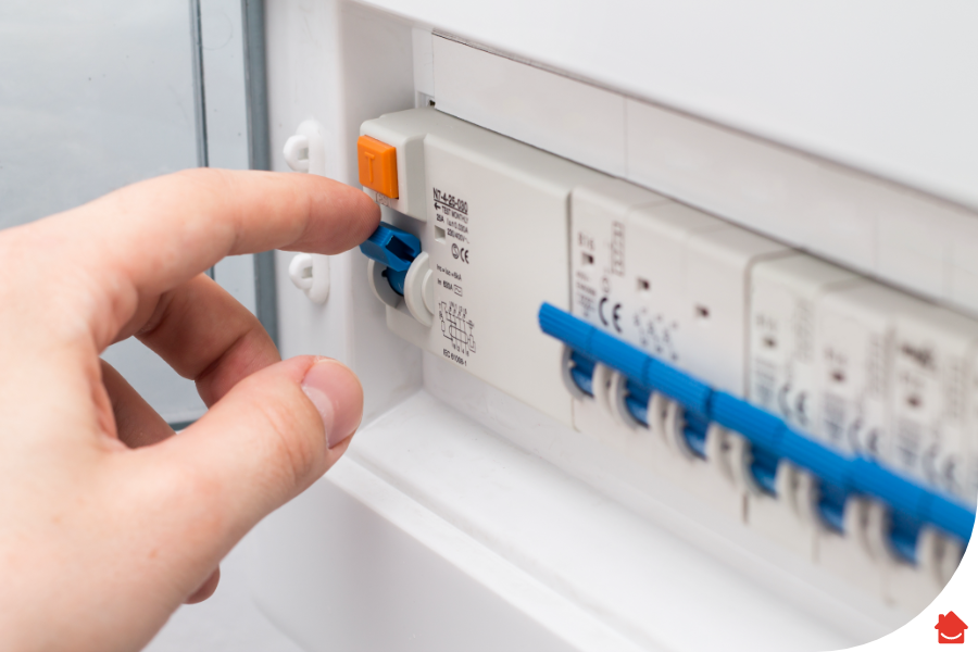 checking electrical box - Electrical checks for landlords