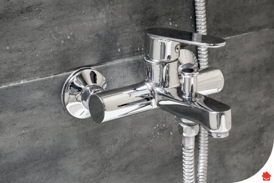 How to repair a leaking shower mixer valve