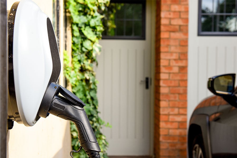 An untethered EV charger